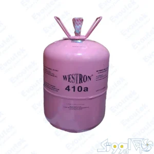 تصویر گاز مبرد R410 برند وسترون با وزن خالص 11.3 کیلوگرم | WESTRON R410 25 LBS